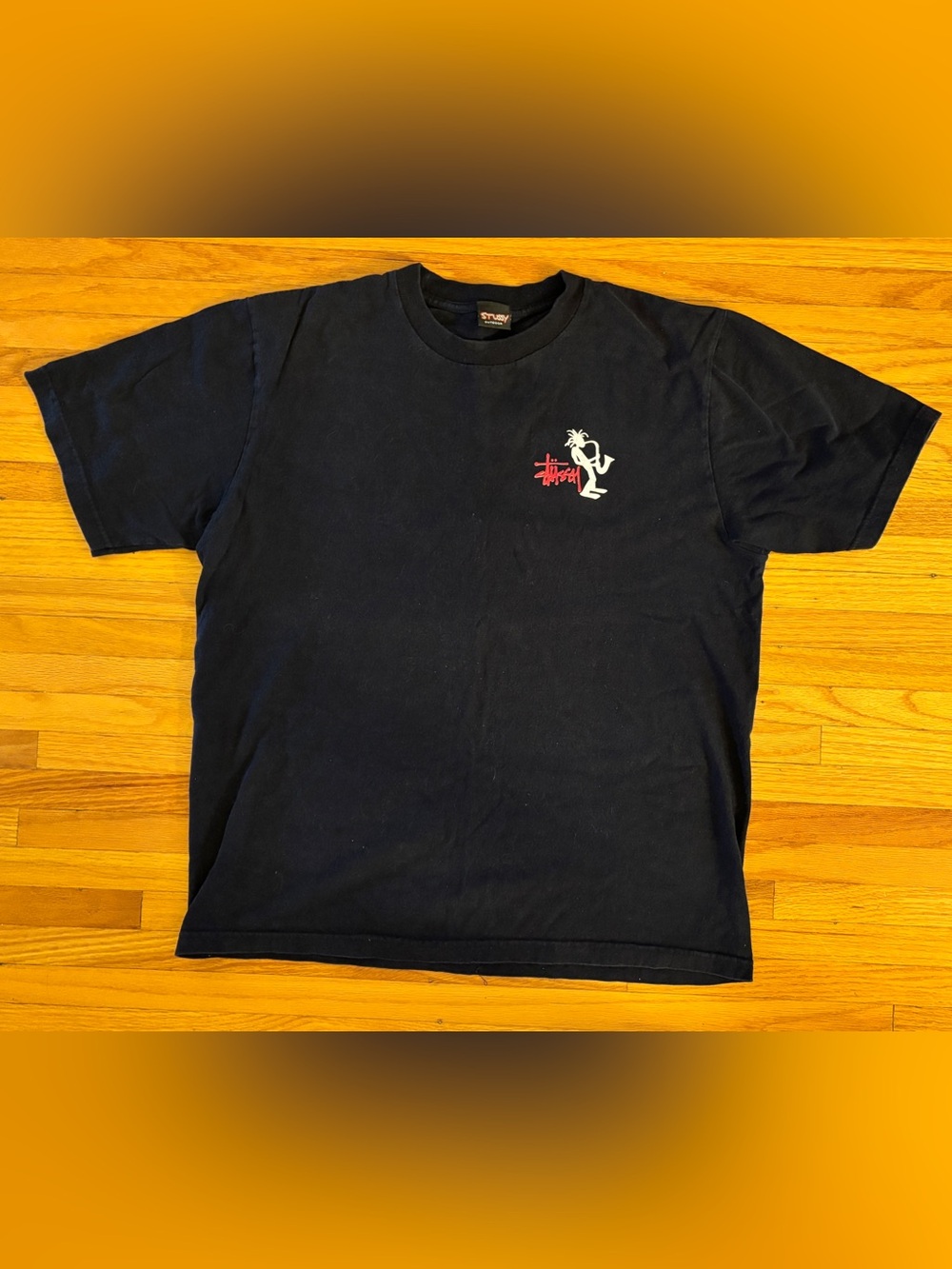 Vintage Stüssy “Jazz Man” t-shirt 90s